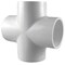Charlotte Pipe And Foundry Charlotte Pipe Schedule 40 1-1/4 in. Slip X 1-1/4 in. D Slip PVC Cross 1 pk PVC 02410 1000 - alternate 1